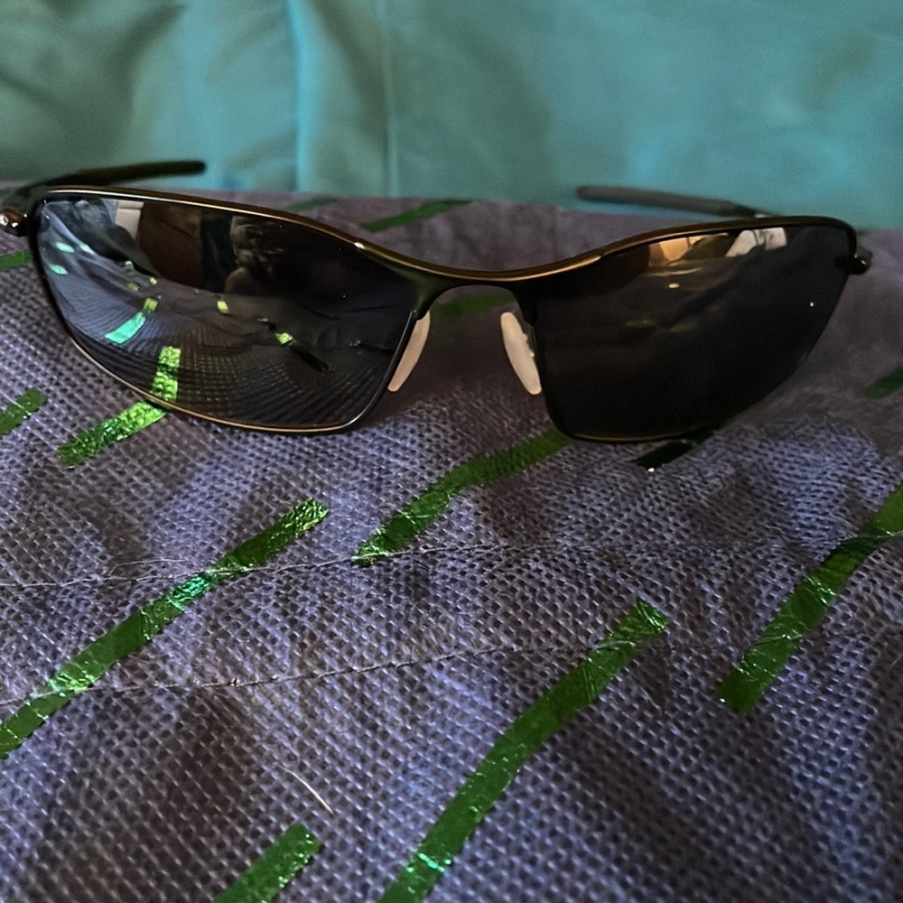 Oakley Satin Black Whisker Sunglasses